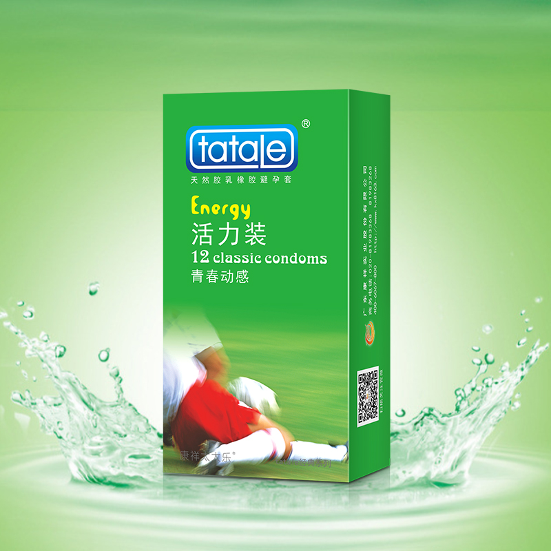tatale避孕套經典系列12只活力裝
