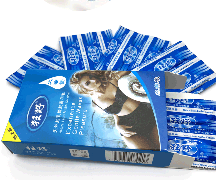 狂野避孕套魅力系列天藍色(圖5) 狂野避孕套魅力系列天藍色(圖5)