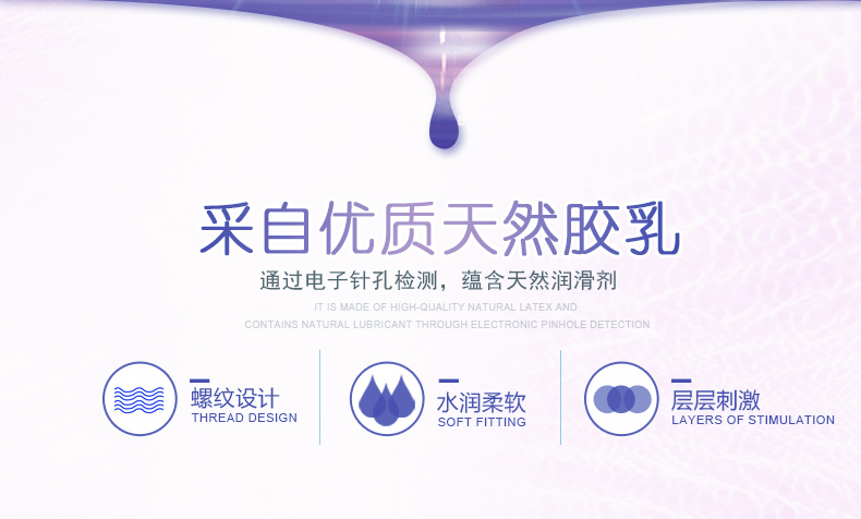 香黛兒避孕套幽蘭系列深度環紋(圖2) 香黛兒避孕套幽蘭系列深度環紋(圖2)